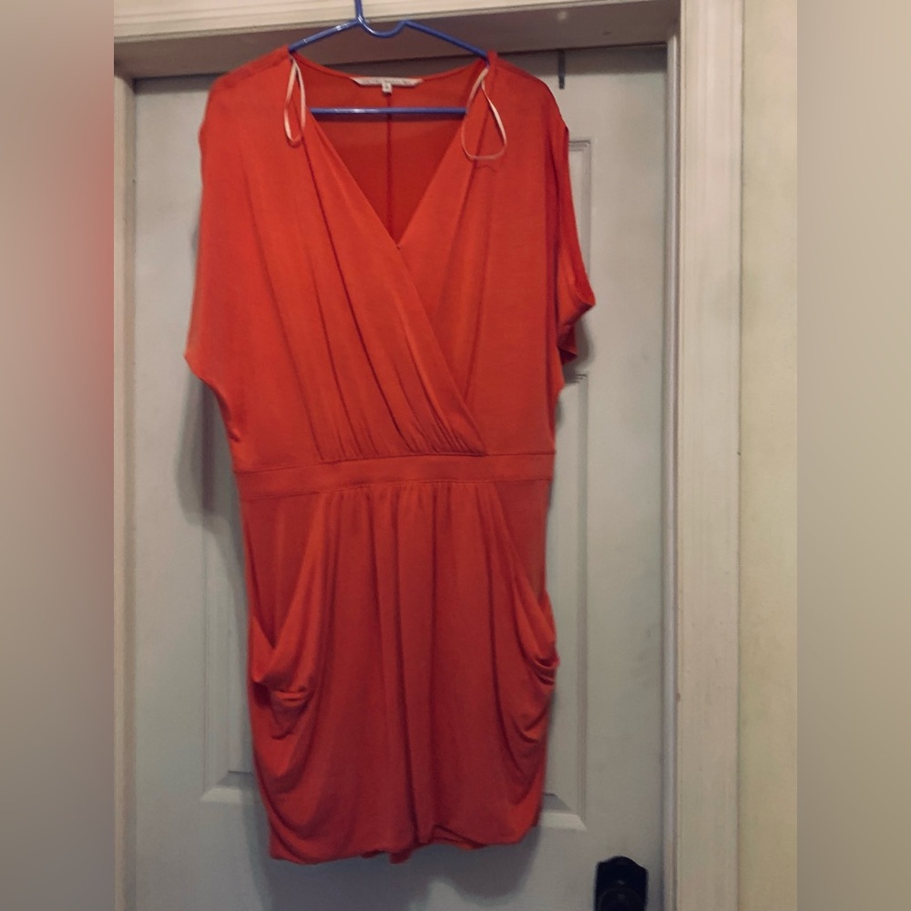 Short dress- coral